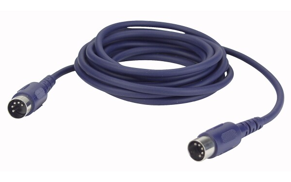 FL50 - DIN 5 p to DIN 5 p 0,75 m Black