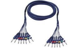 FL63 - 8 Jack mono to 8 Jack mono 6 m