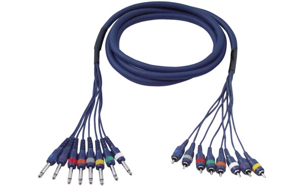 FL64 - 8 Jack mono to 8 RCA/M 6 m