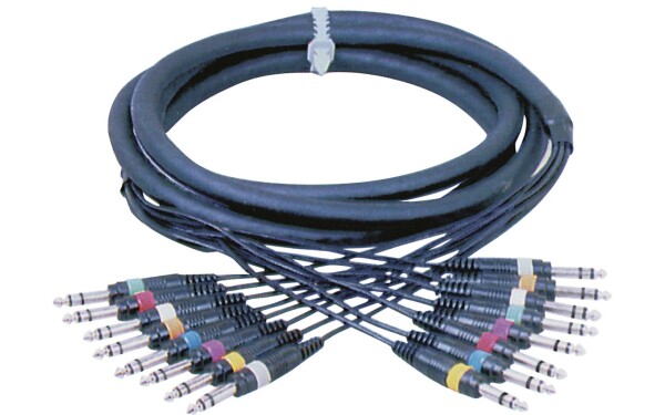 FL66 - 8 Jack stereo to 8 Jack stereo 3 m