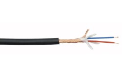MC-216 Black mic/line cable 100 m on spool