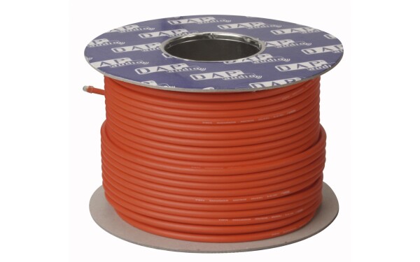 MC-226 Red microphone cable double isolation 100 m on spool