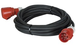 Extension Cable, 32A 415V, 5 x 6,0 mm2 10 m