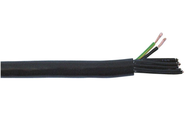 240V Power Multicable 14 x 1,5 mm2, Black (P1415)