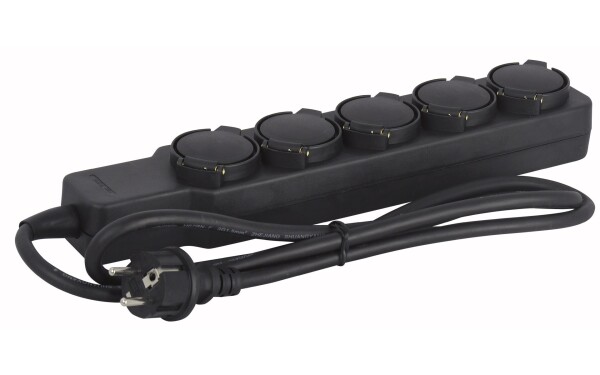 Multisocket Schuko 5-way