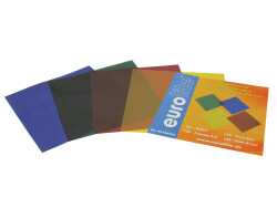 Farbfolienset 24x24cm PAR-64 vier Farben