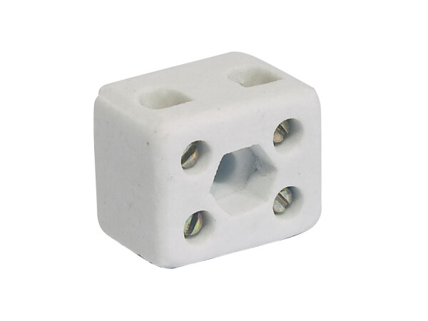 Ceramic Luster Terminal, 2 Pins with Fix.