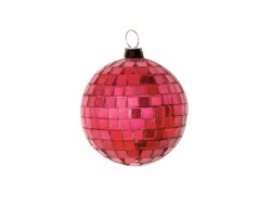 Mirror ball 5cm red