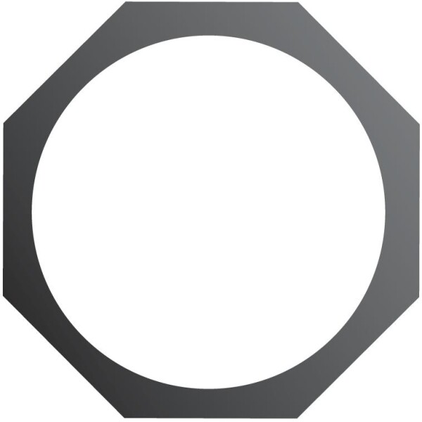 Filter Frame PAR-64 Spot 8 edges bk