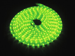 RUBBERLIGHT LED RL1-230V green 9m