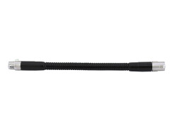 Gooseneck black XLR/XLR, 47cm