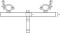 TAH-52 Truss Adapter w/ TV spigot