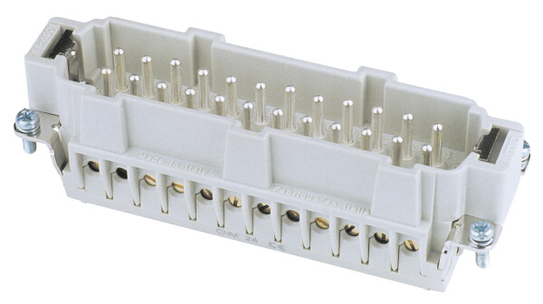 Plug Insert 24-pin 16A,Screw Terminal