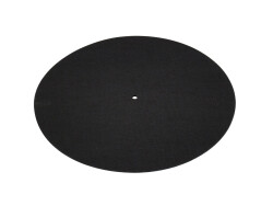 Slipmat, anti-static, neutral black