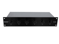 PA 6-Zone Stereo Vol Cont 5W bk