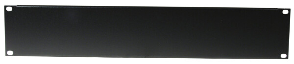Front Panel Z-19U-shaped steel black 2U