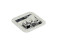 Butterfly Lock small in Dish sil
