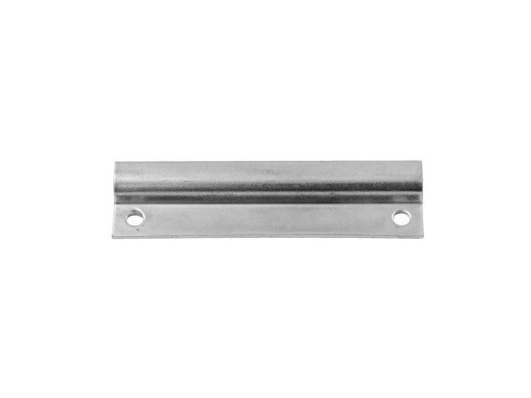 Piano hinge stop punched