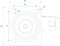 Lenkrolle 100mm BLUE WHEEL mit Bremse