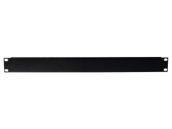 Front Panel Z-19U-shaped, steel,black 1U