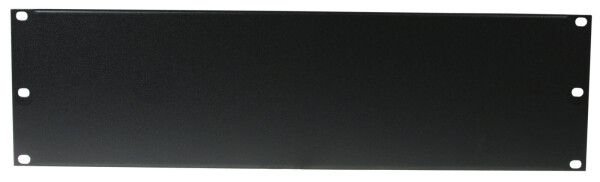 Front Panel Z-19U-shaped steel black 3U