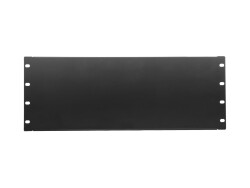Front Panel Z-19U-shaped steel black 4U