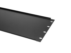 Front Panel Z-19U-shaped steel black 4U