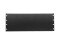 Front Panel Z-19U-shaped steel black 4U