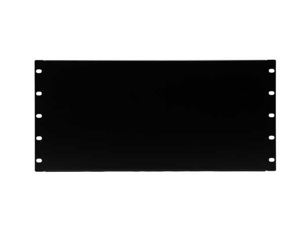 Frontplatte Z-19U, Stahl, schwarz 5HE