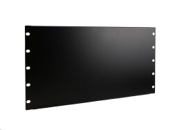 Front Panel Z-19U-shaped steel black 5U