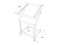 Rack Stand 12U/10U adjustable on Wheels
