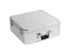 CD Case ALU polished for 100 CDs