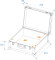 Universal Case FOAM GR-1 black, big