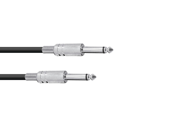 Jack cable 6.3 mono 6m bk