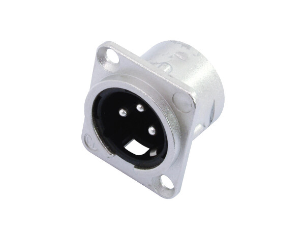 XLR Einbaustecker 3pol NC3MDL-1