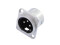 XLR Einbaustecker 3pol NC3MDL-1