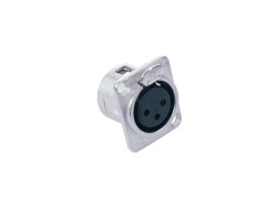XLR mounting socket 3pin NC3FDL-1