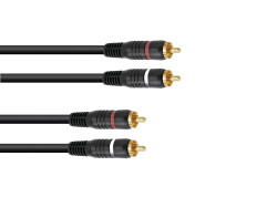 Cinch Kabel 2x2 5m