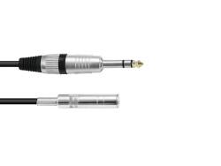 Jack extension 6.3 stereo 3m bk