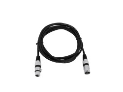 XLR Kabel 3pol 3m sw