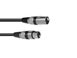 XLR cable 3pin 20m bk