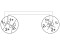 Speaker cable Speaker 2x2.5 10m bk