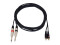 Adaptercable 2xJack/2xRCA 3m bk
