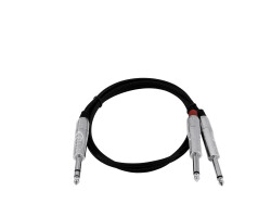 Adaptercable Jack/2xJack 3m