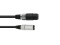 Adapterkabel Speaker(F)/XLR(M) 1m sw