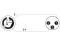 Adapterkabel Speaker(F)/XLR(M) 1m sw