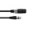 Adaptercable Speaker(F)/XLR(F) 1m bk