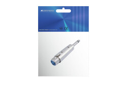 Adapter XLR(F)/Jack(M) mono