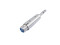 Adapter XLR(F)/Jack(M) stereo
