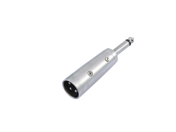 Adapter XLR(M)/Jack(M) mono